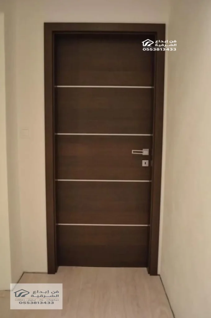 تصاميم ابواب خشب بالعزيزية