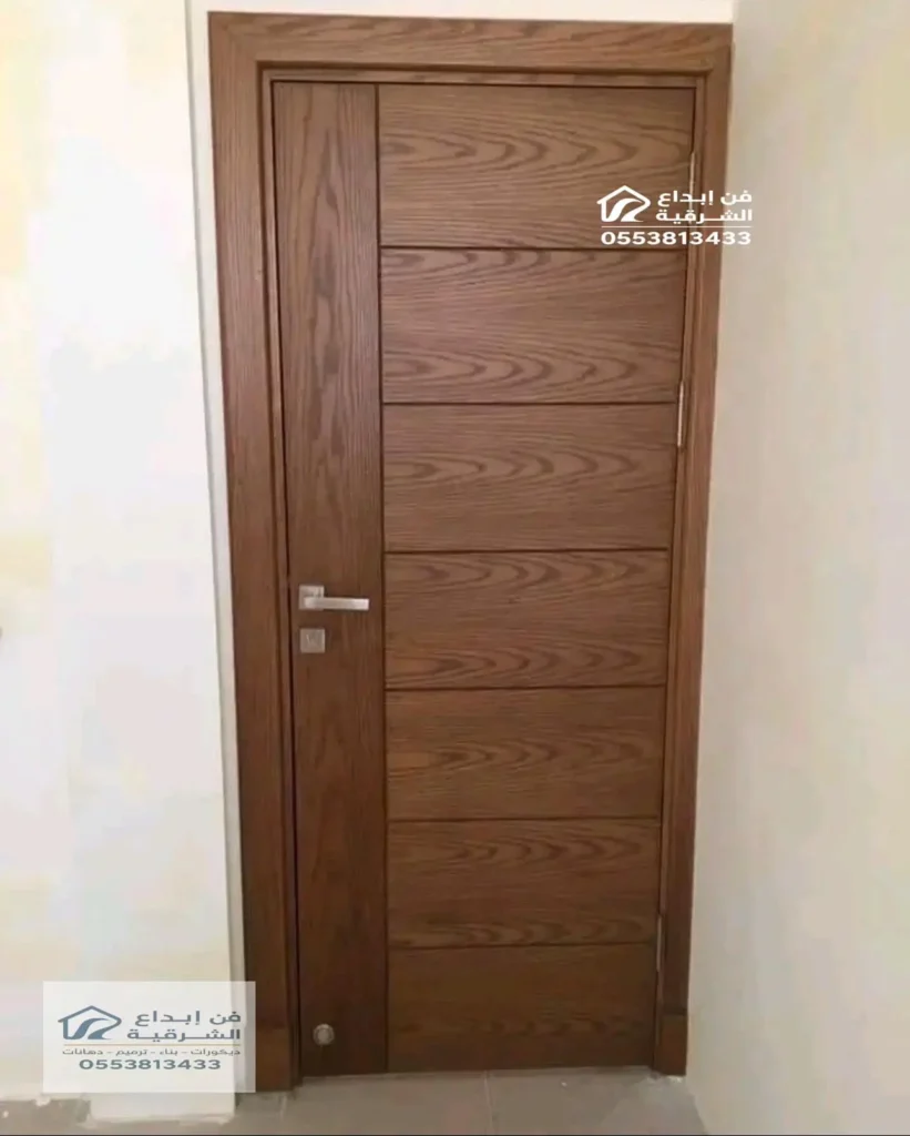 تفصيل ابواب خشب في حي الدوحة