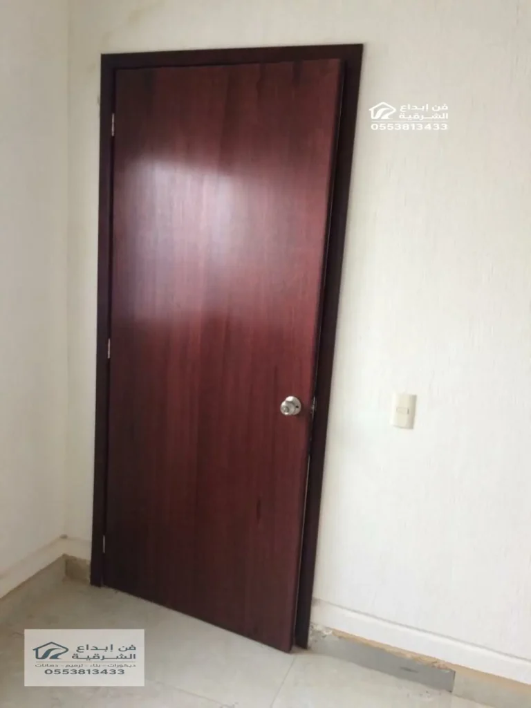 ورشة ابواب خشب صناعية الخبر