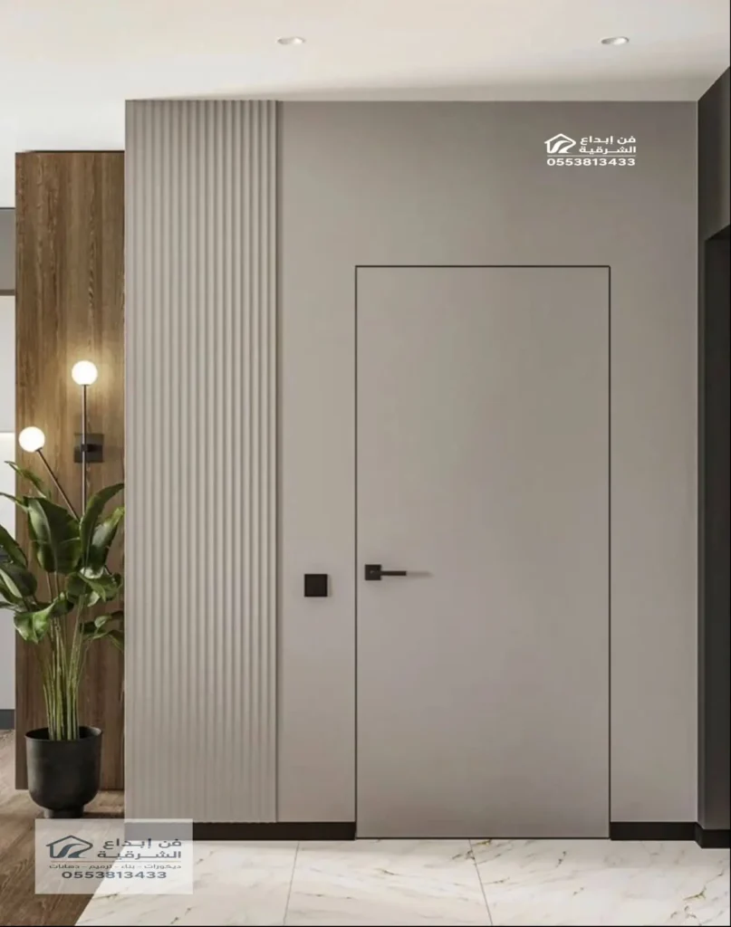 تركيب باب مخفي في الخبر