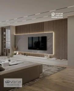 صور ديكور شاشات بلازما بحي الدوحة الخبر