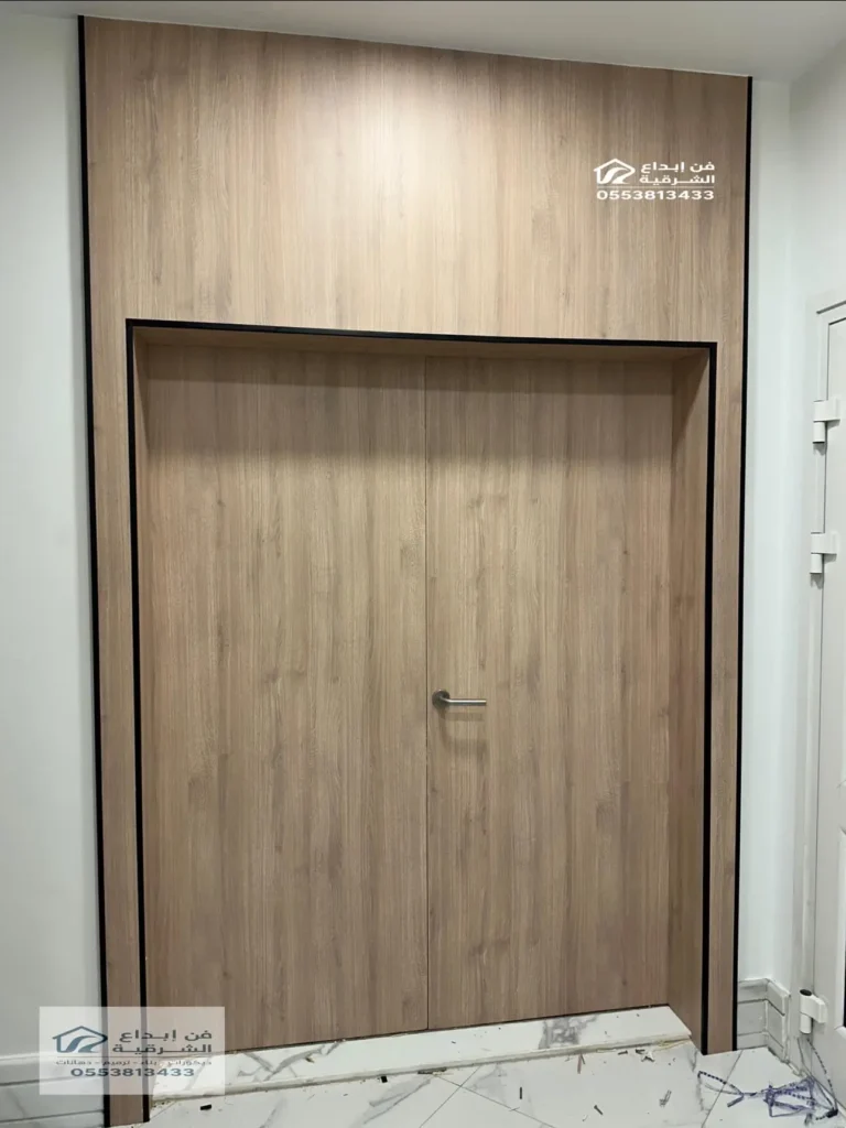 تلبيس ابواب خشب بشيبورد في الدمام