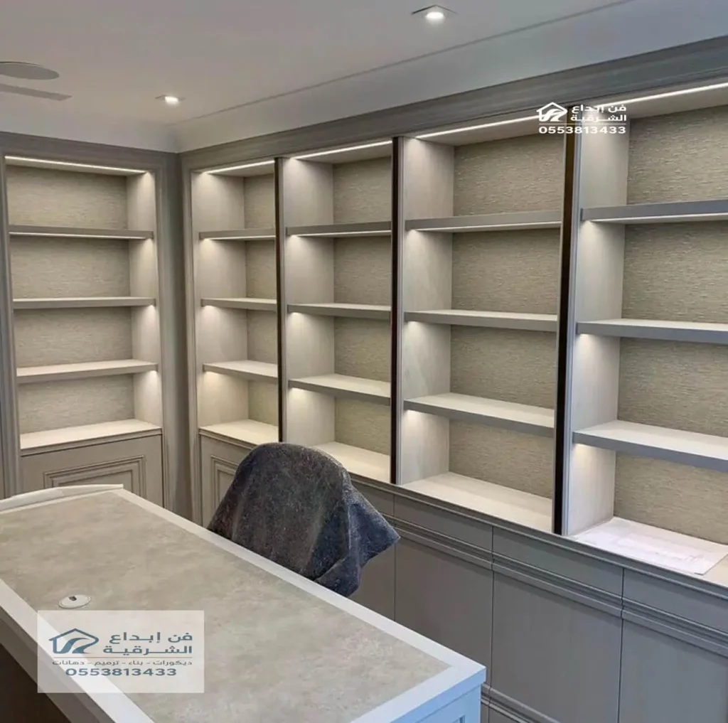 رفوف دواليب خشب الخضرية