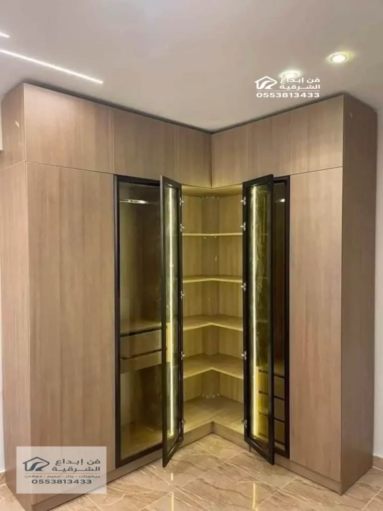 تفصيل دولاب خشب بالدمام