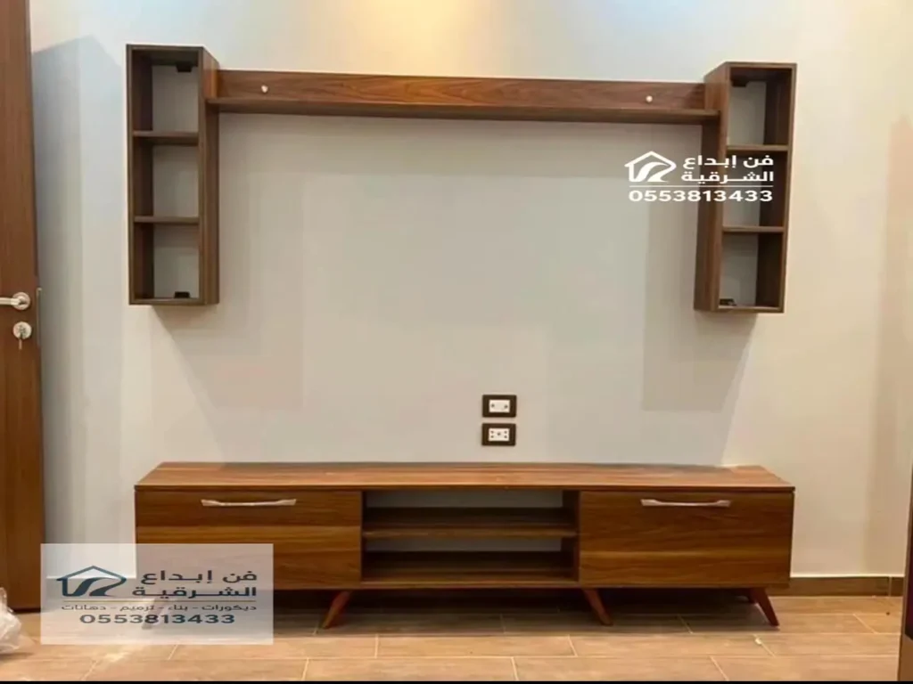 تفصيل خلفيات تلفزيون خشب بالدمام