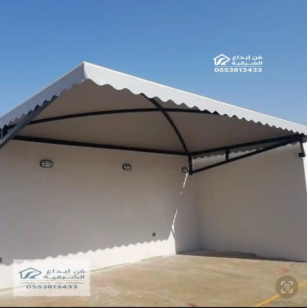 تركيب مظلة سيارات العزيزية