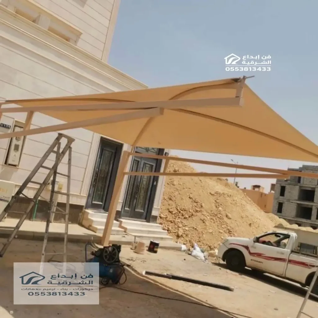 تركيب مظلة سيارات الدمام