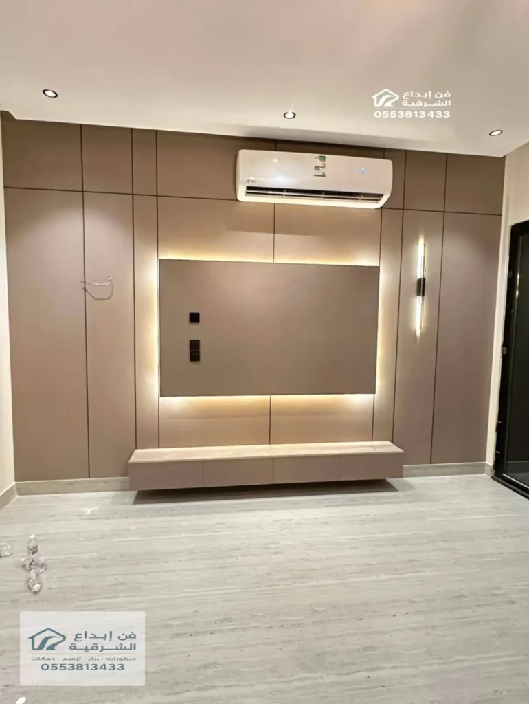 تفصيل ديكورات تلفزيون الخبر