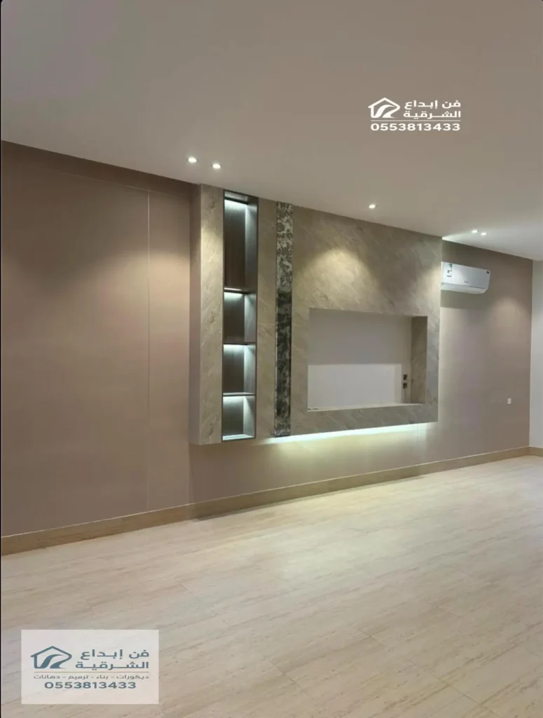 واجهة تلفزيون جداري في الدمام